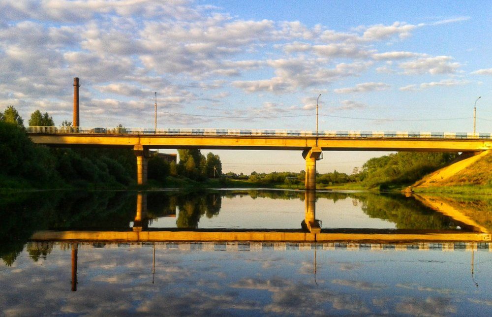 Walking to the river