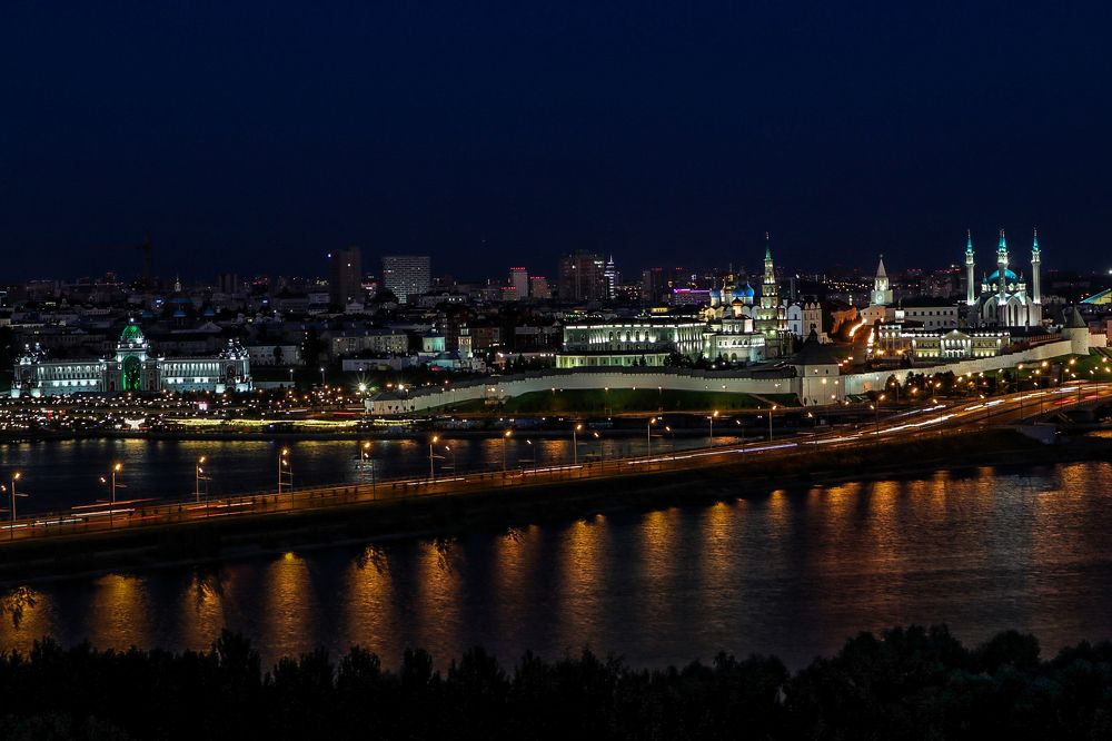 Ночная Казань