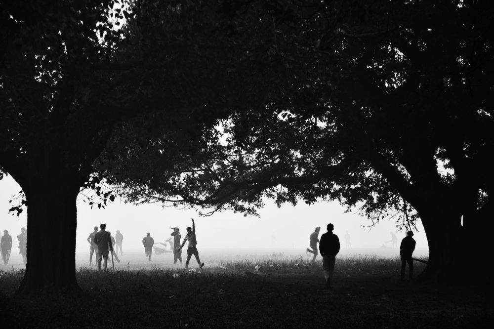 Early winter mornings in Kolkata