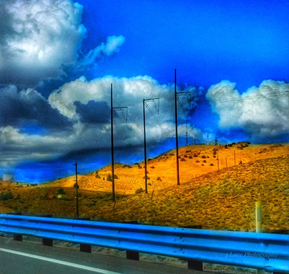 Blue skies