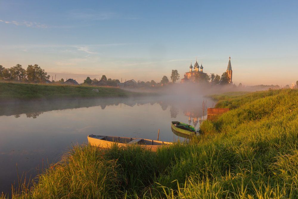 летнее утро