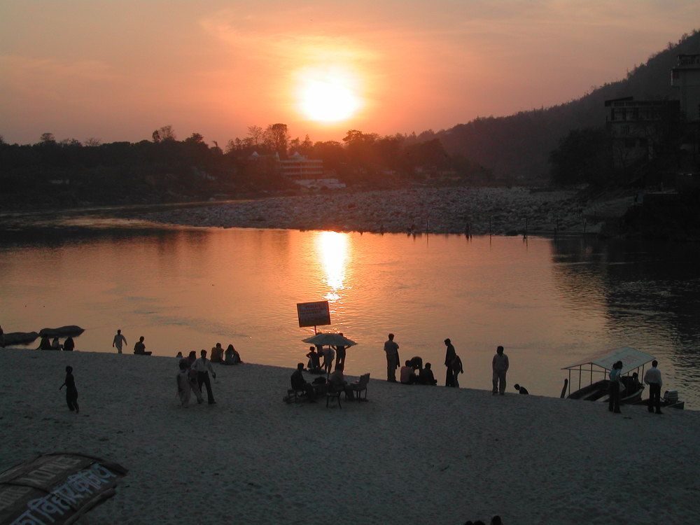 ceremony on Ganges river