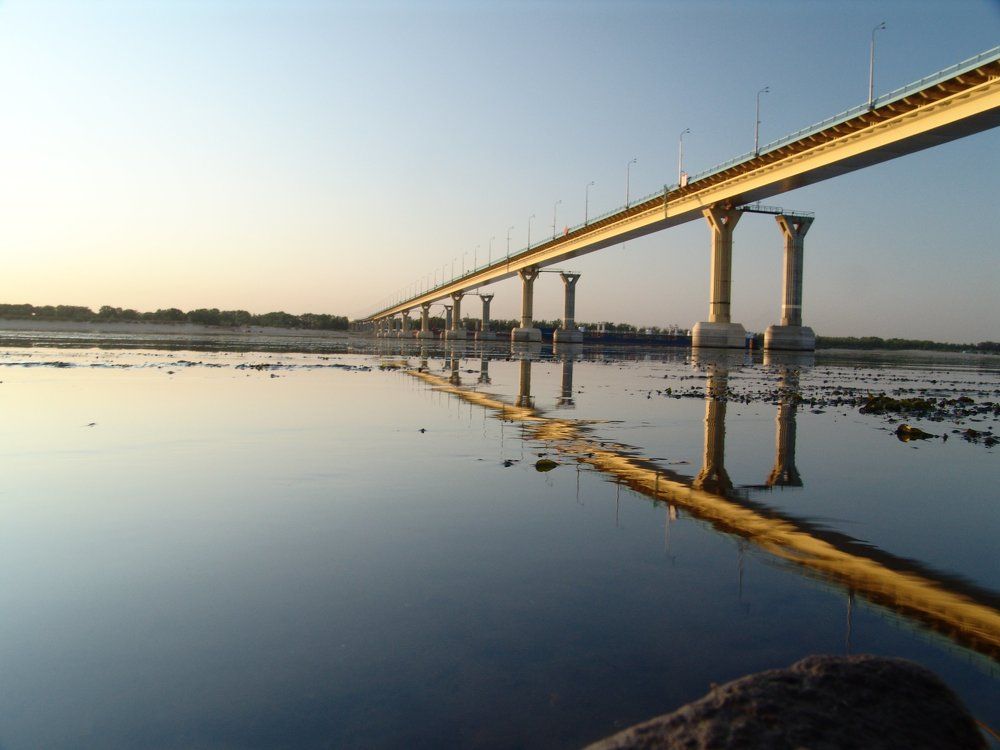 на мосту