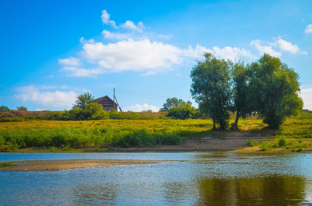 A house in the village