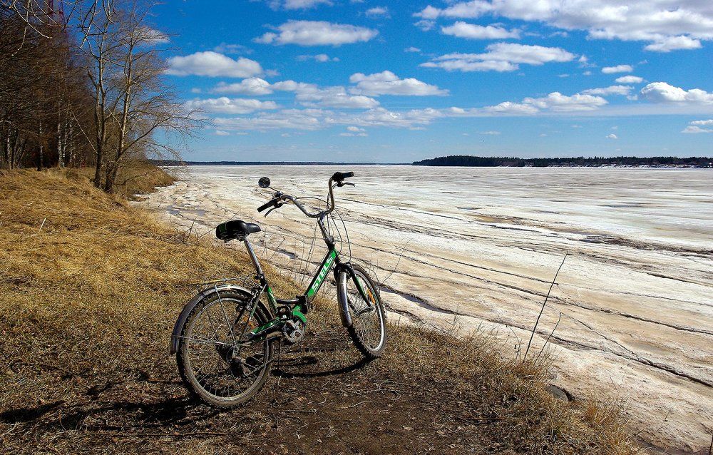 Река Онега. Скоро ледоход.
