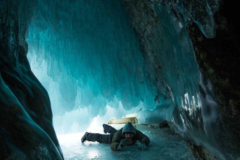 Okoy ice caves
