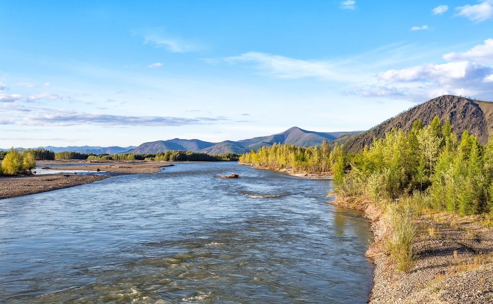 Горная речка Агаякан.