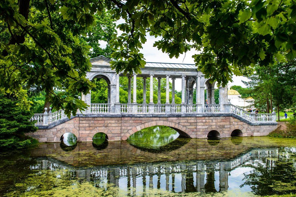 Мраморный мост в Екатерининском парке