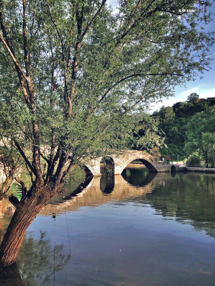The Danilo’s bridge, Rijeka Crnojevica, Montenegro