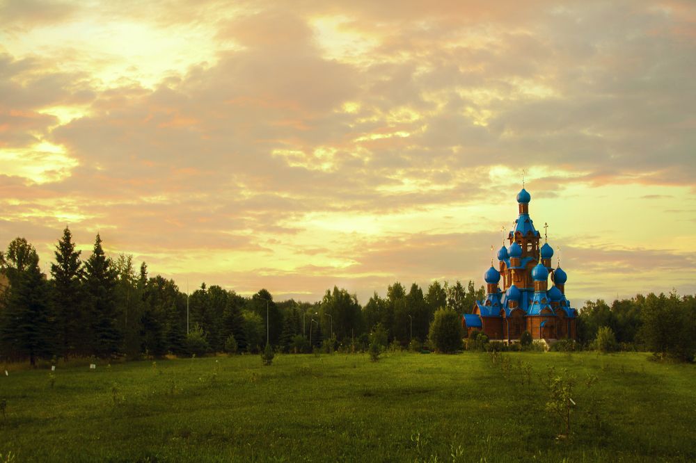 Церквушка в поле