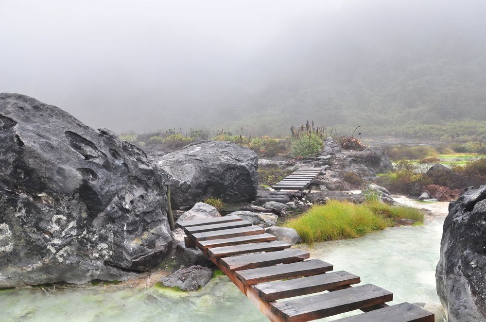 Perdido en la montaña