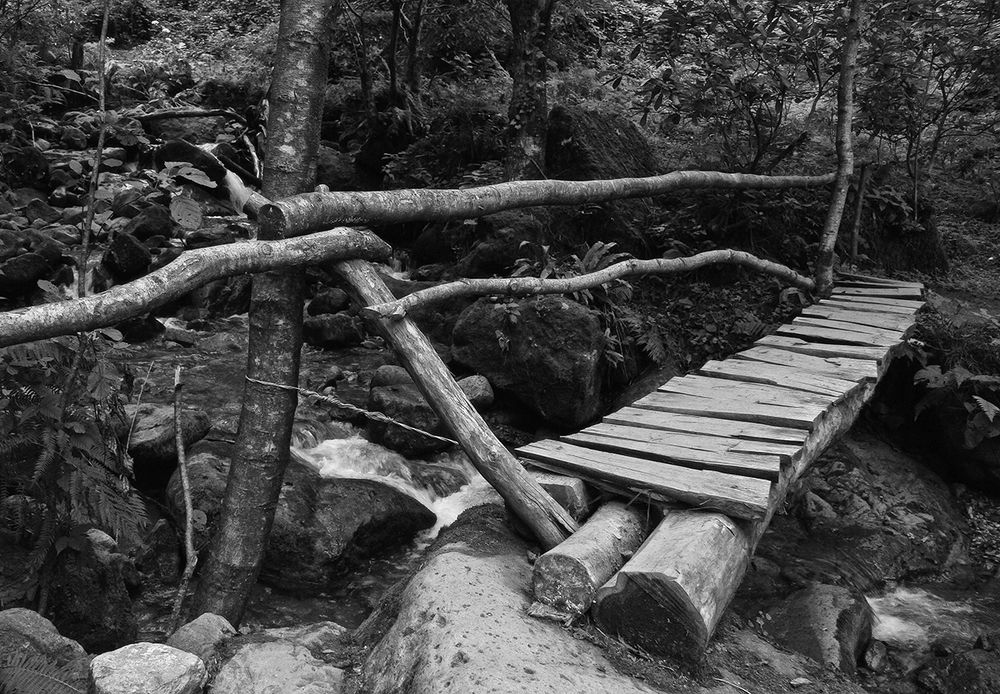 Деревянный мостик