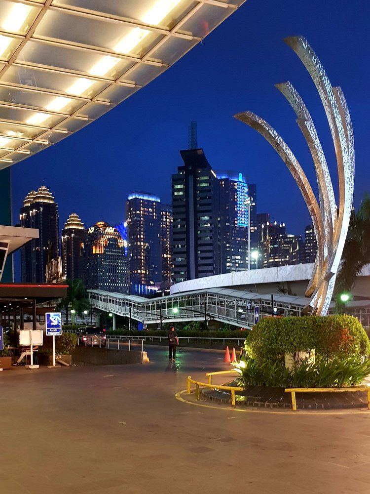 Skywalk Bridge near Plaza Semanggi