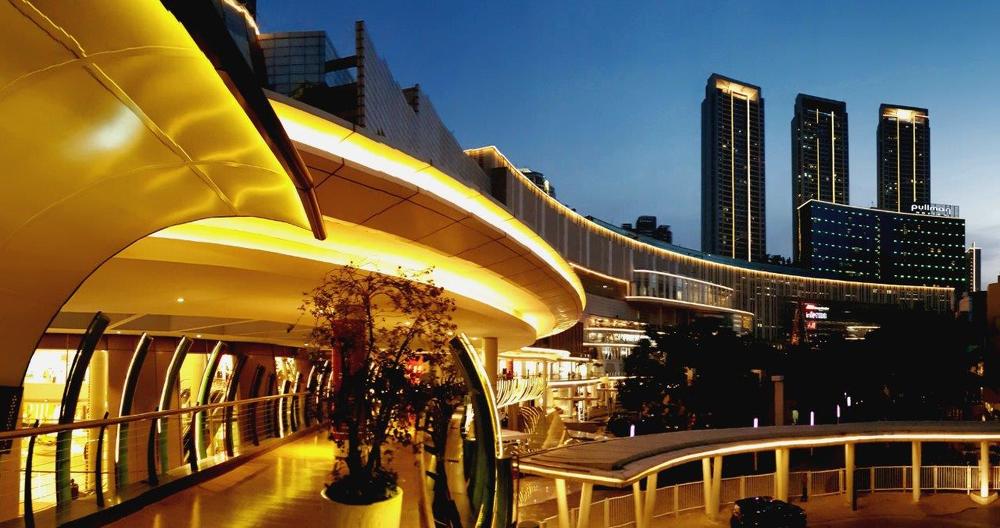 Beautiful Bridge in Jakarta