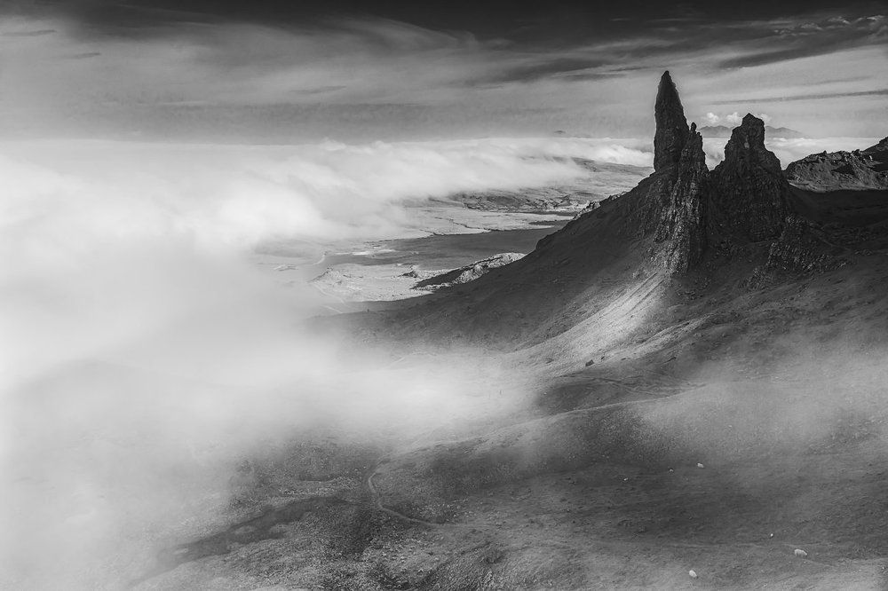 Туман на острове  Skye