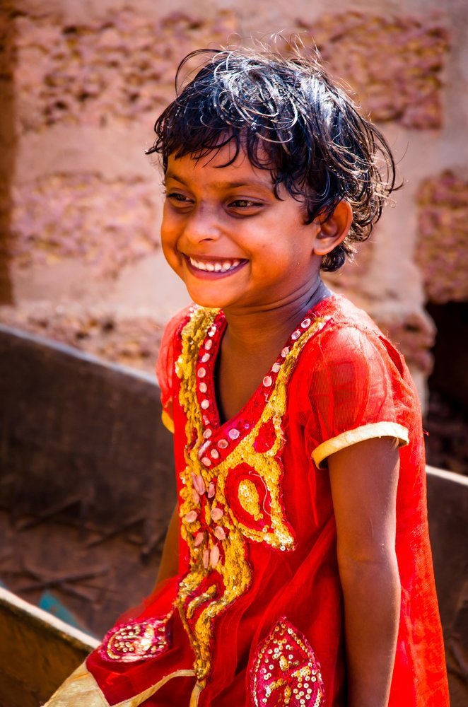 В индийской деревне