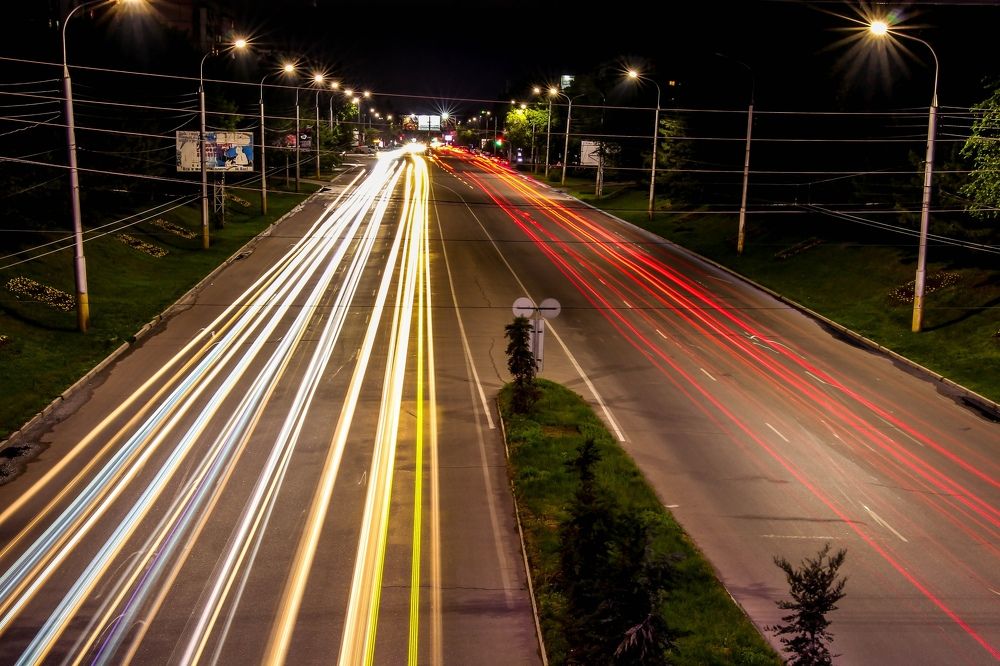 Ночной Бишкек