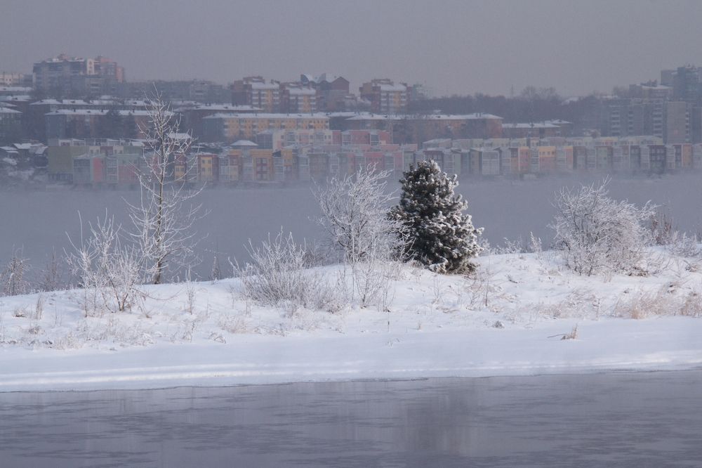 Зимний Иркутск