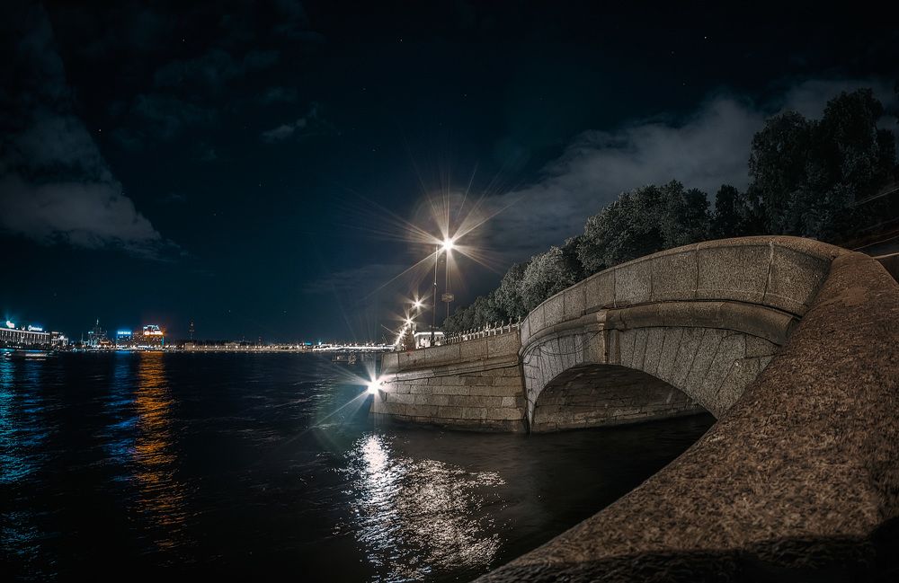 Санкт Петербург. Верхний Лебяжьий мост.