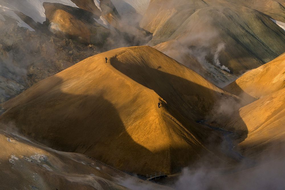 Горные тропы Kerlingafjöll. Исландия