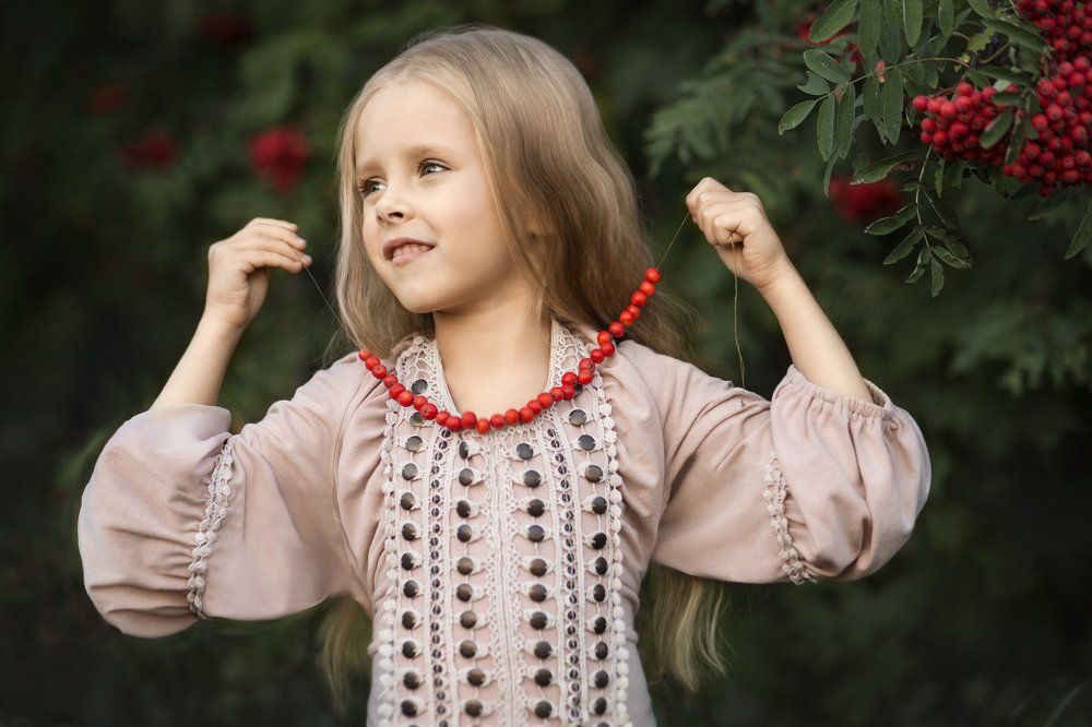 Рябиновые бусы