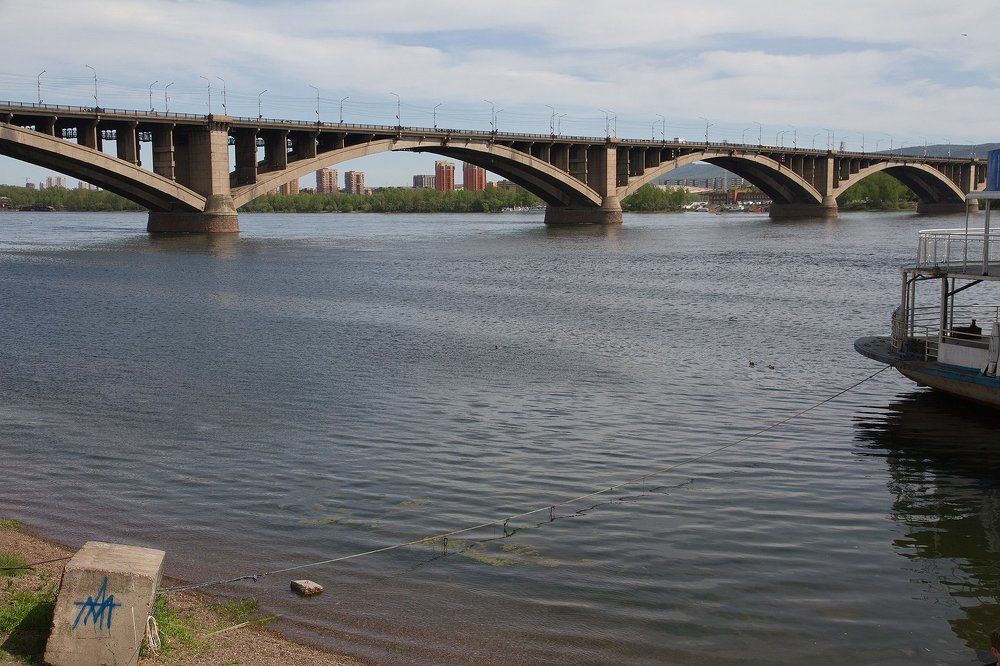 Красноярский мост через Енисей
