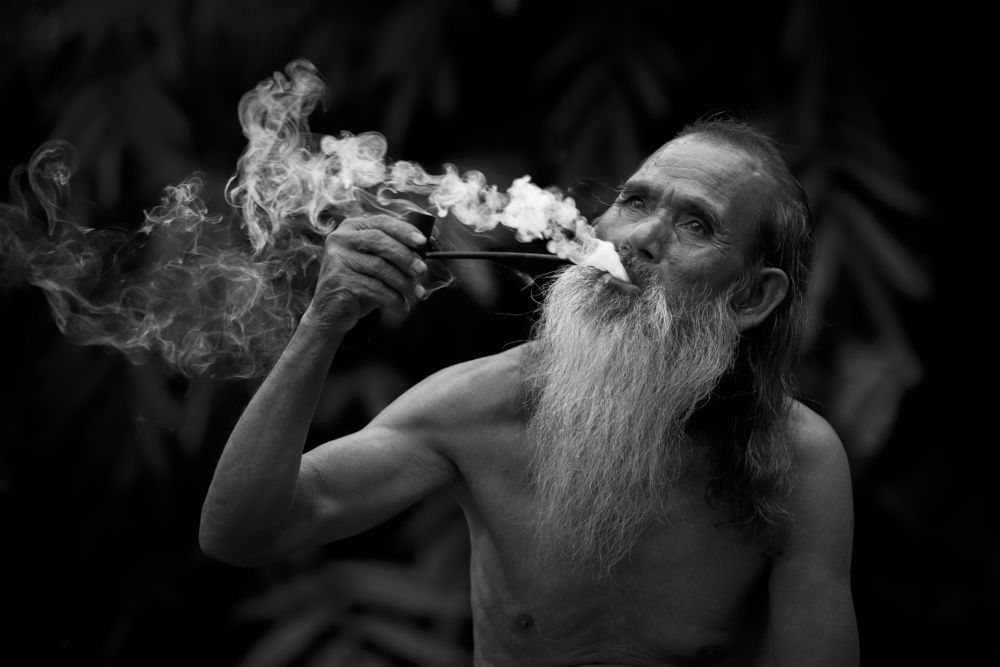 elderly people in the Central Highlands