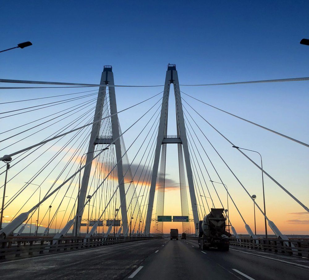 Утро. Санкт-Петербург