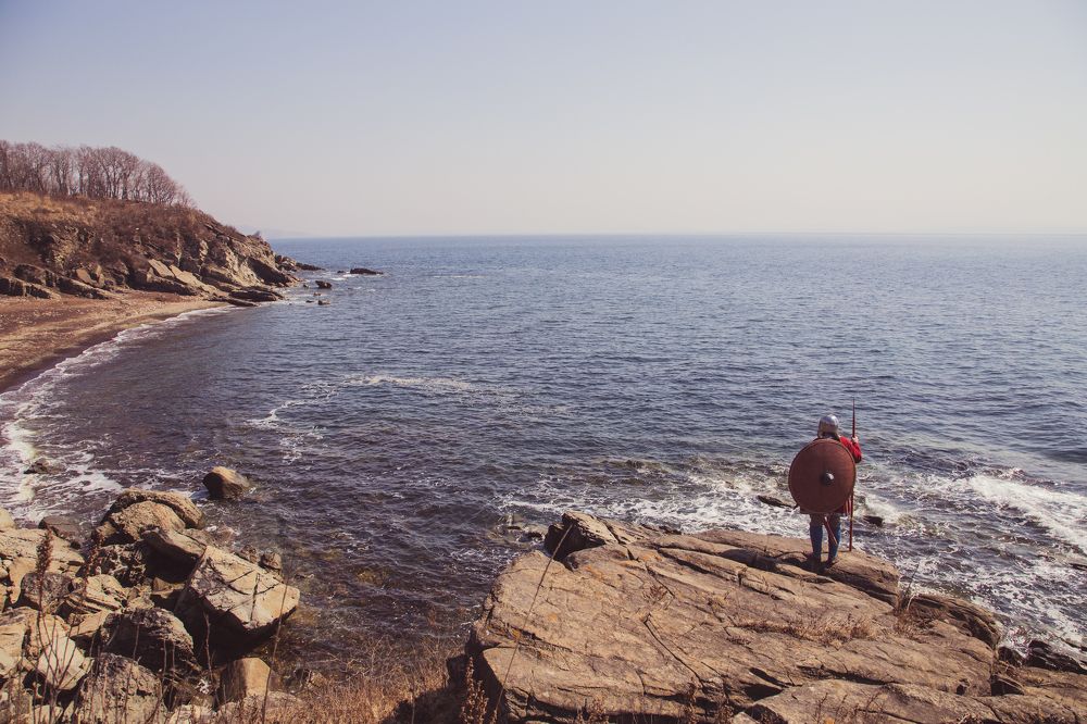 На берегах Ирландии.