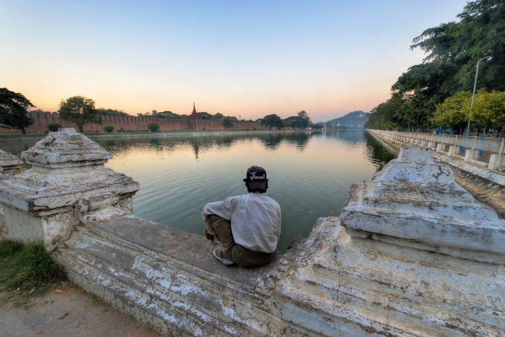 Meditation in Mandalay