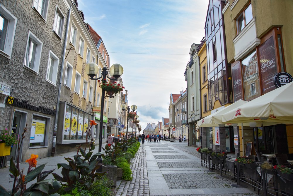 Пейзаж старого города