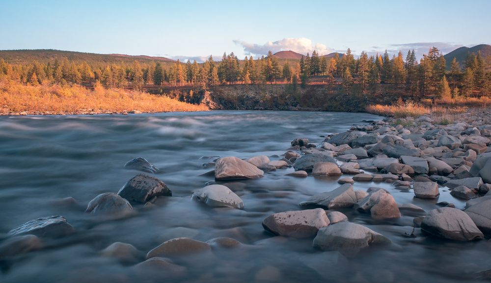 Речка Кюбюмэ.