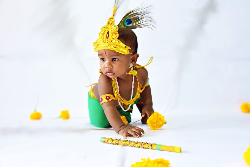 Baby Krishna Photoshoot
