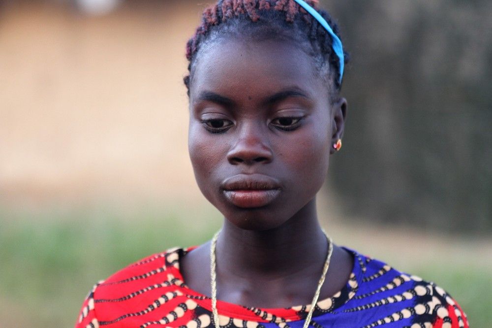 Либерийская девушка