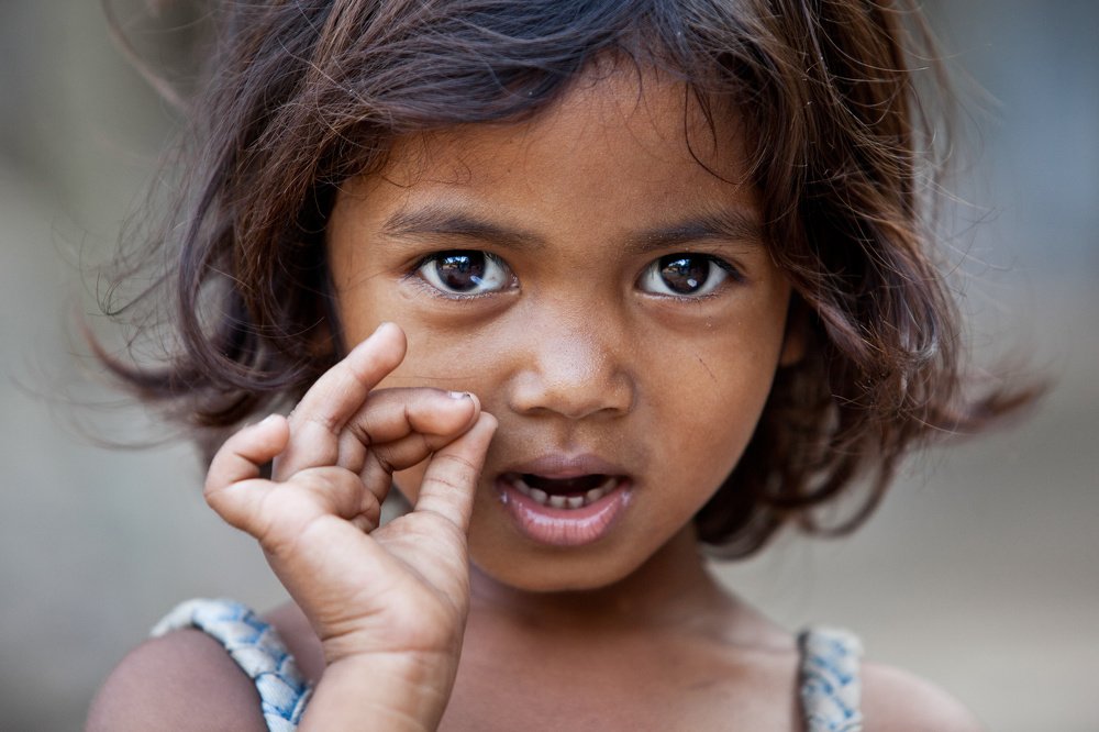 Камбоджийская девочка