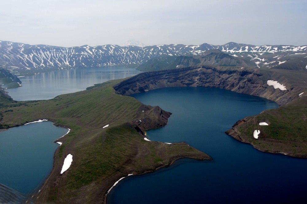 Кальдера вулкана Ксудач