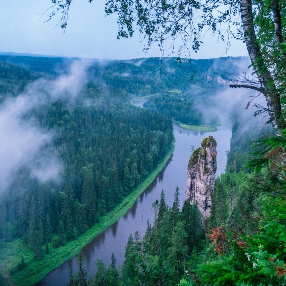 Devil's finger, Usvinskie stolby, Perm region