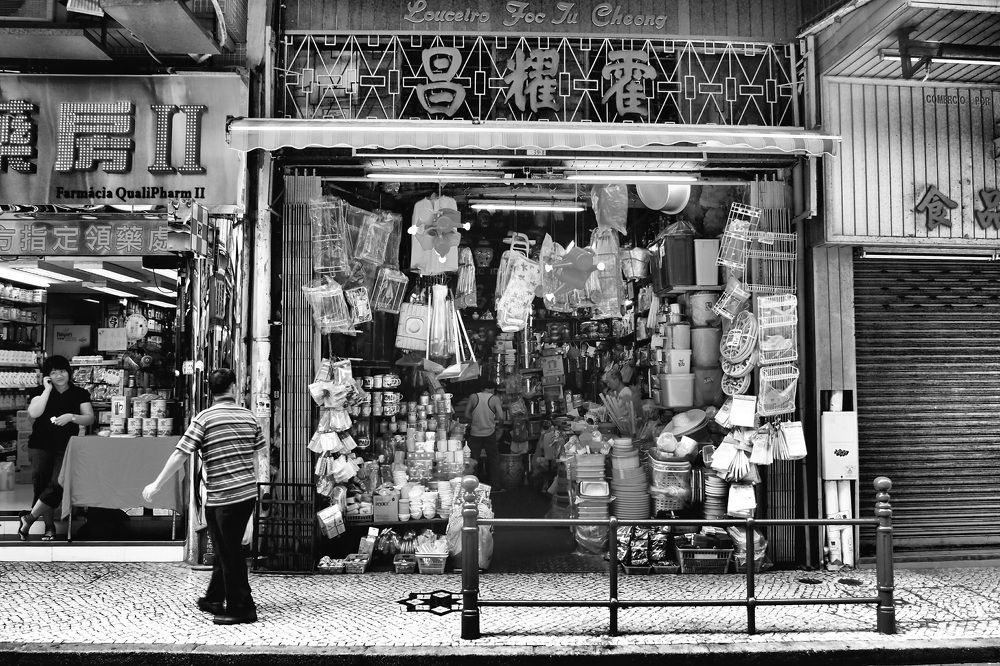 Back Street of Macau,SAR.