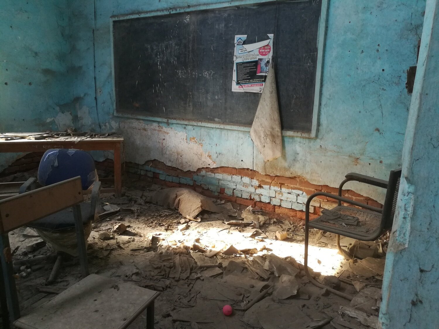abandoned school
