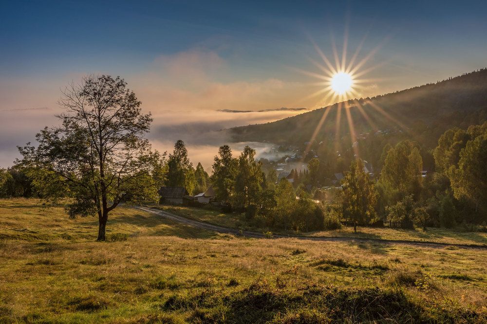 Рассветный луч.