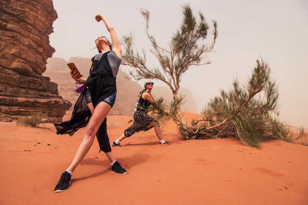 Селфи в пустыне