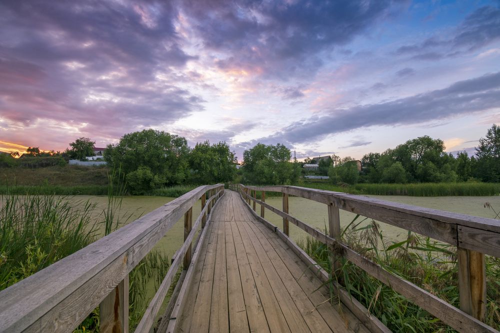 Мостик в деревню