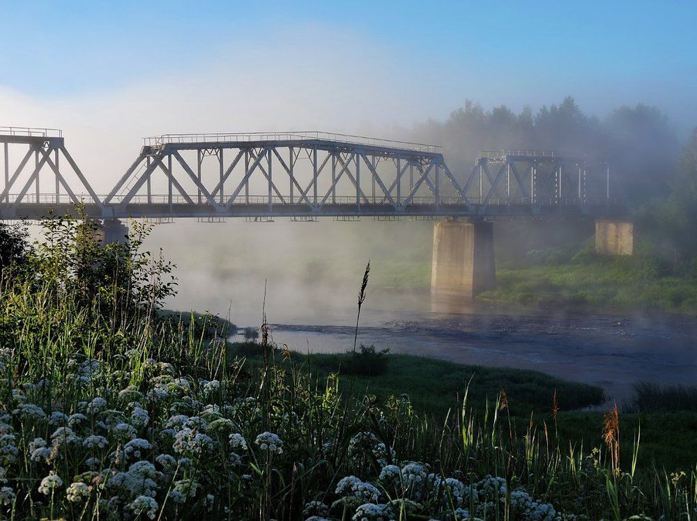 Мост, уводящий в туман