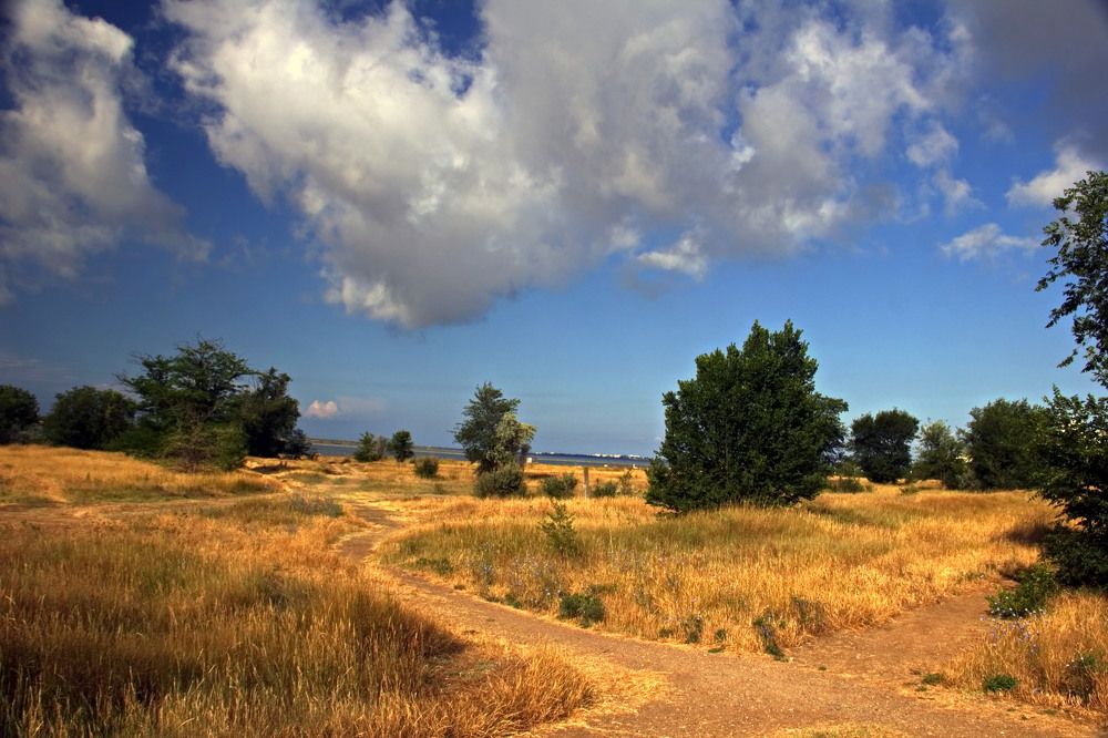 сакские пейзажи
