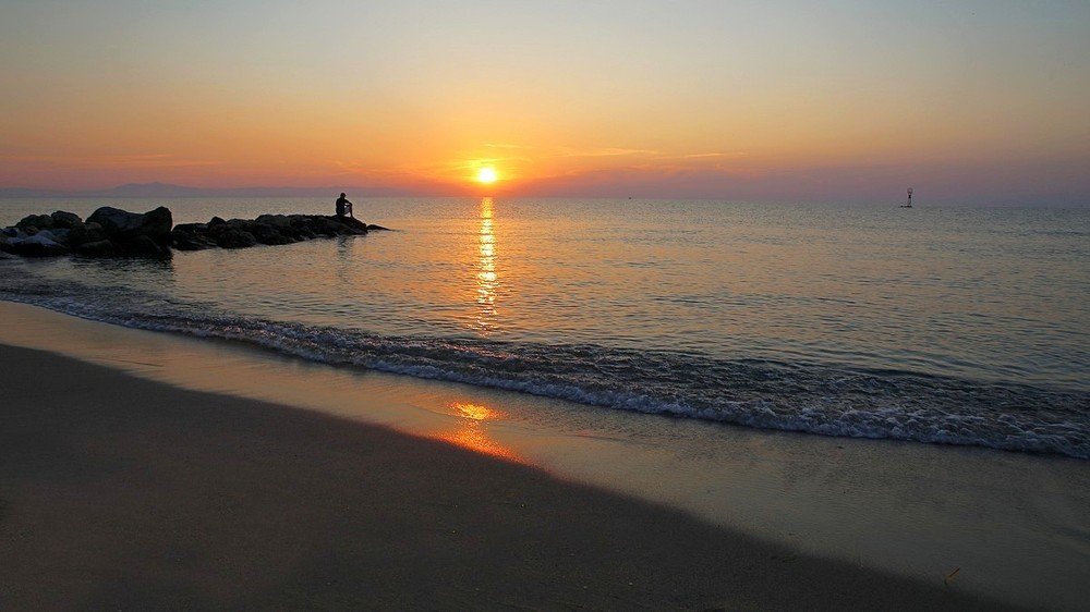 На рассвете