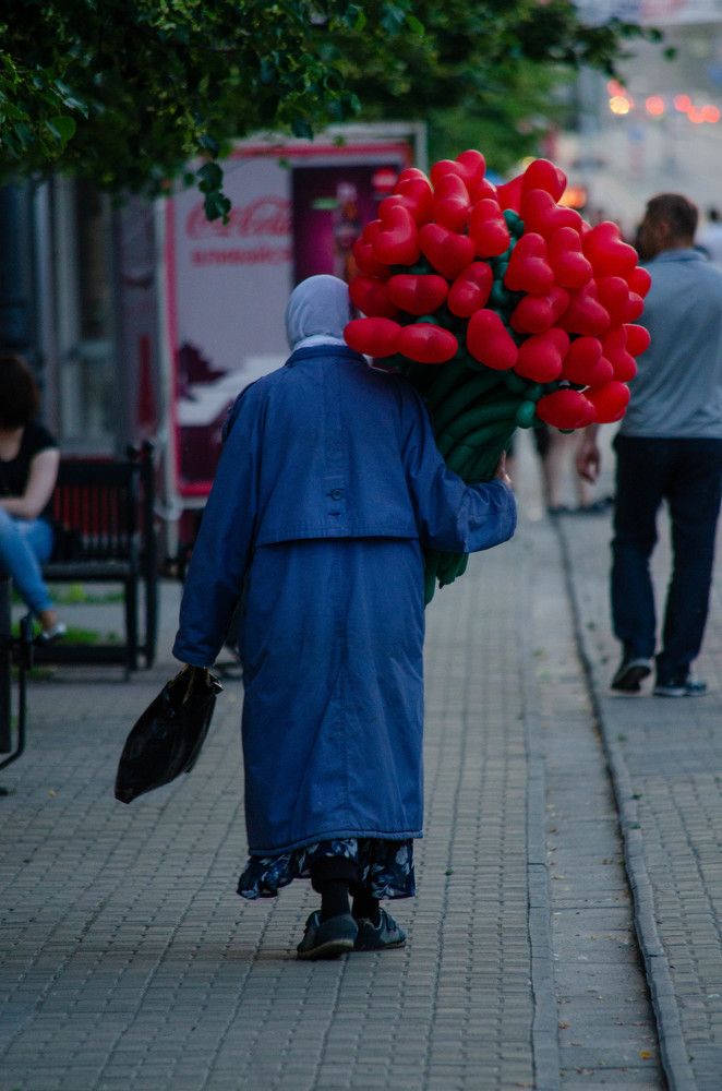 Уличный продавец