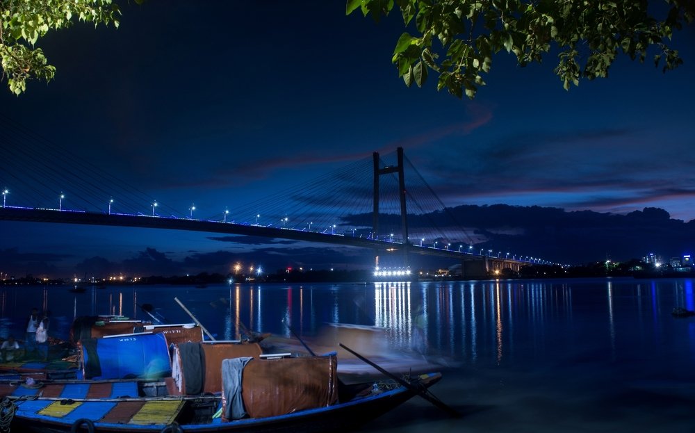 Vidyasagar Setu at blue hours