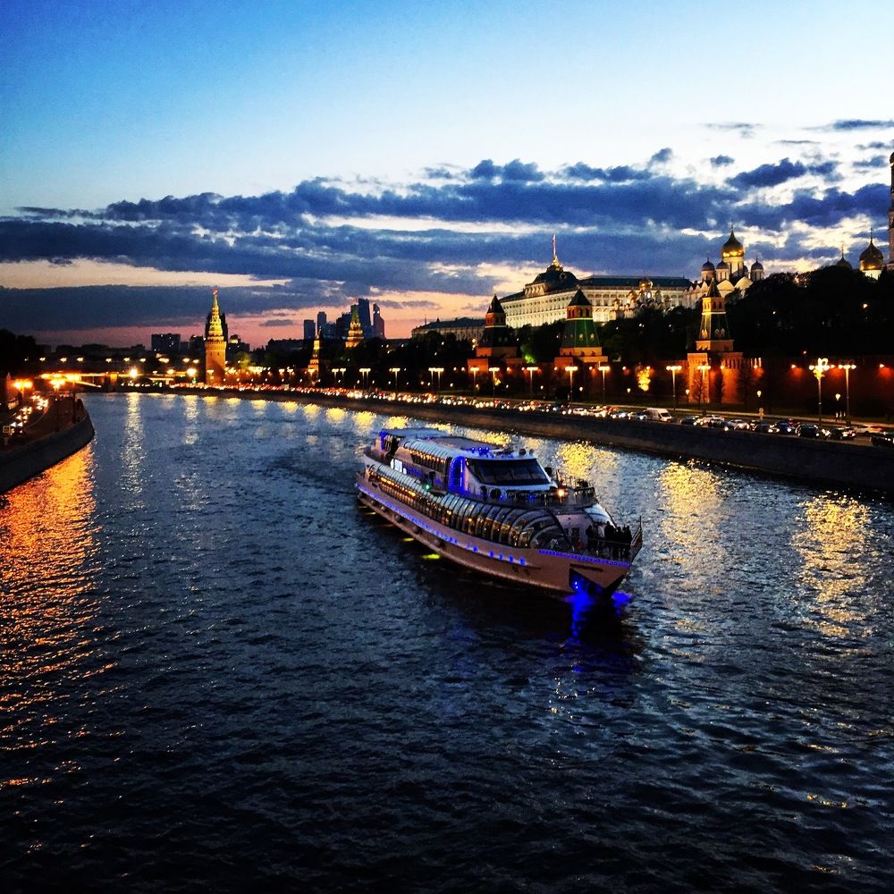 Кремль на закате