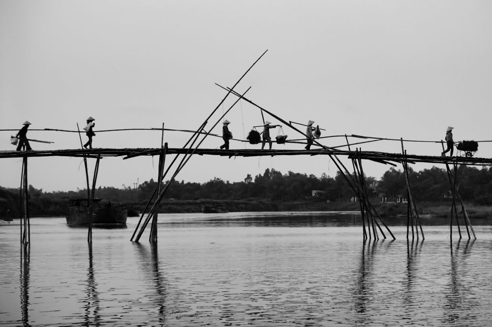 Bamboo bridge !
