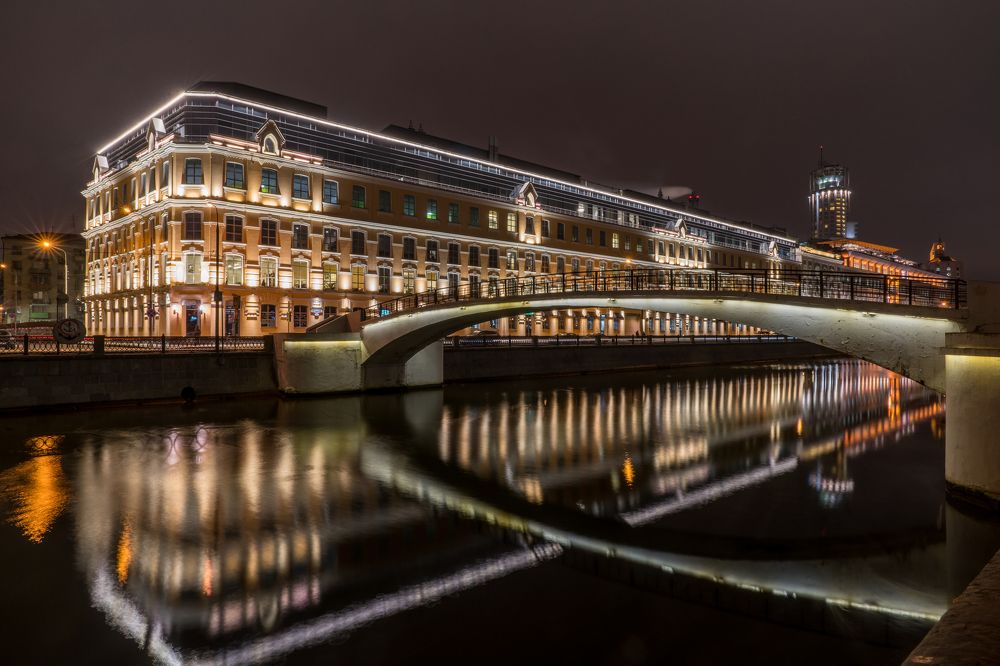 Зверев мост. Отражения.